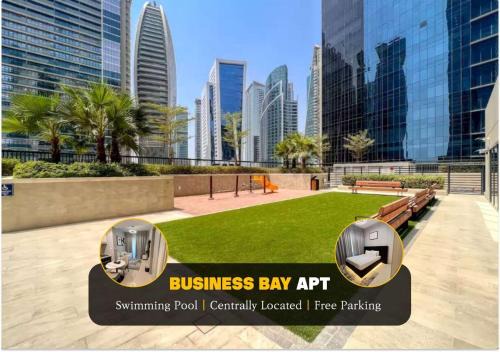 Downtown Dubai Apartamento | Quasi-Hotels Zada Luxe Haven in Business Bay 1BR