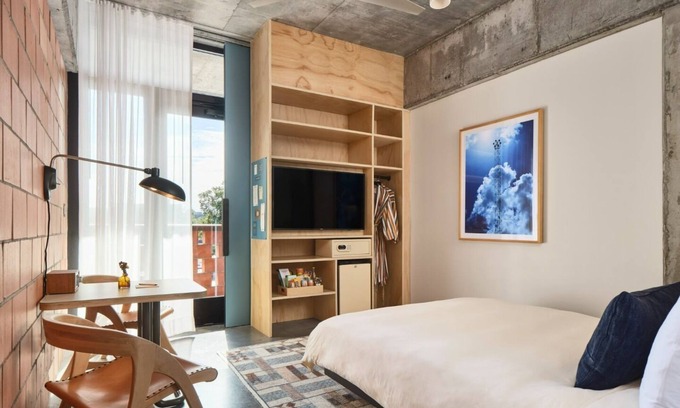 Barton Heights Casa | Queen Bed at The Carpenter Hotel, Pool, Pets Allowed!