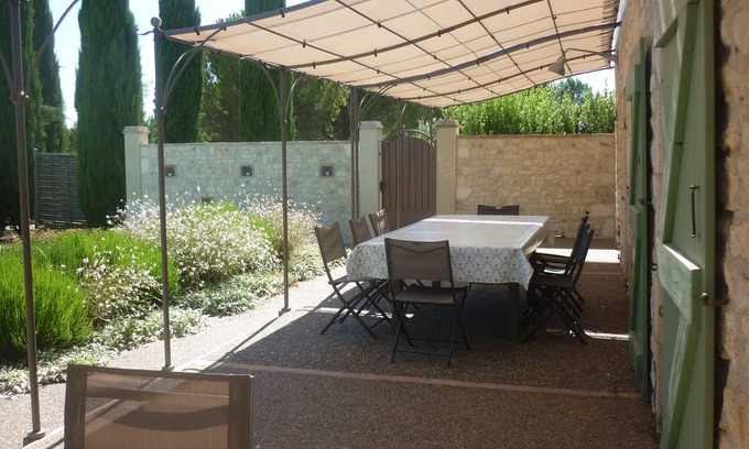 Bagat-en-Quercy Casa | Montcuq, Pèque-Lèbre Casa 8 personas, 140 m2, piscina privada climatizada