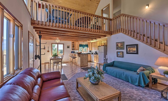 Jaroso Casa | ¡NUEVO! Mountain-Home Home 13 Mi a Red River Skiing!