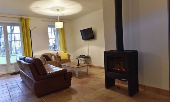 Saint-Sauveur-d'Emalleville Cabaña | Casa tranquila en el campo