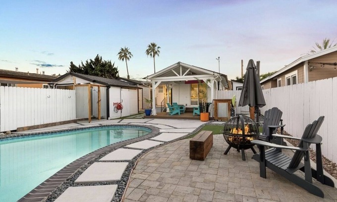 Normal Heights Casa | Quiet 3BR Home w/ Heated Pool near Balboa & Zoo