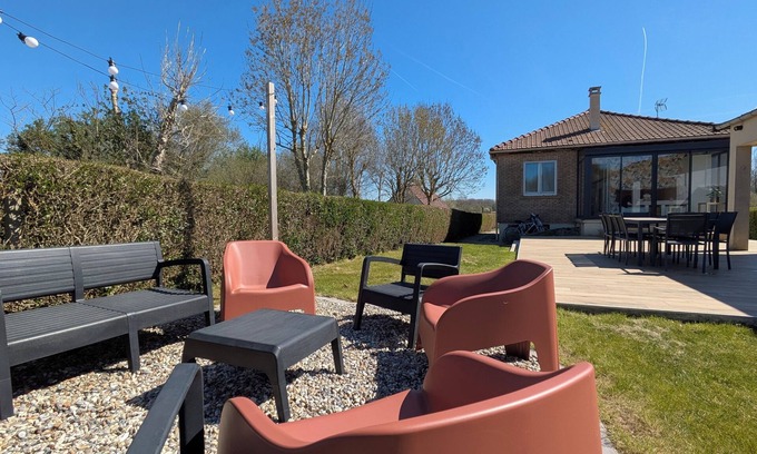 Quend Cabaña | Quiet 4 bedrooms house between land and sea
