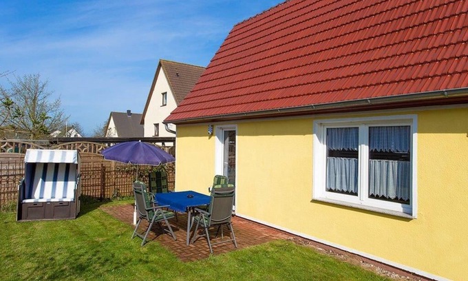 Schaprode Casa | Vacaciones tranquilas y relajantes con familiares o amigos para pescar