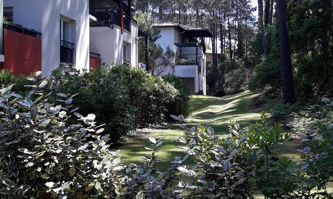 Soorts-Hossegor Apartamento | Quiet apartment surrounded by pine trees