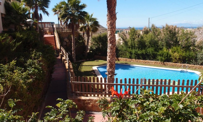 Los Geraeos Apartamento | Apartamento de lujo en montaña que pasa por alto bahía de Aguilas
