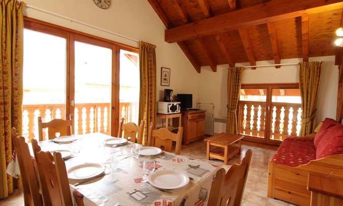 Aussois Apartamento | Apartamento tranquilo cerca del transporte en Aussois