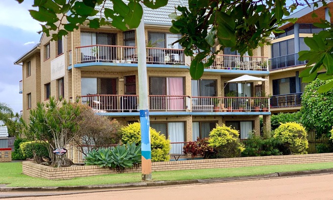 Kingscliff Apartamento | Quiet Apartment opposite the beach.