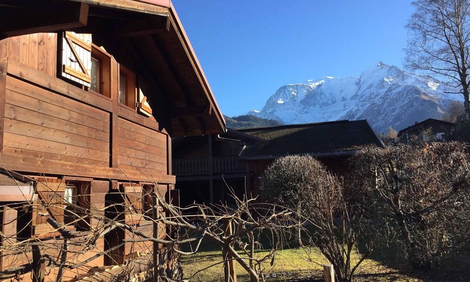 Saint-Gervais-les-Bains Chalet De Esquí | chalet tranquilo con vista al mont blanc, san nicolas de veroce