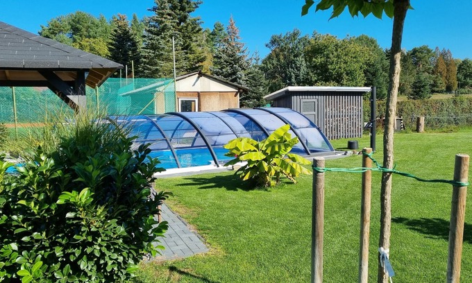Wendisch Rietz Casa | Casa de vacaciones tranquila y céntrica con instalaciones modernas.