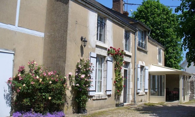 Meung-sur-Loire Cabaña | Casa rural tranquila cerca de Meung-sur-Loire con jardín y terraza