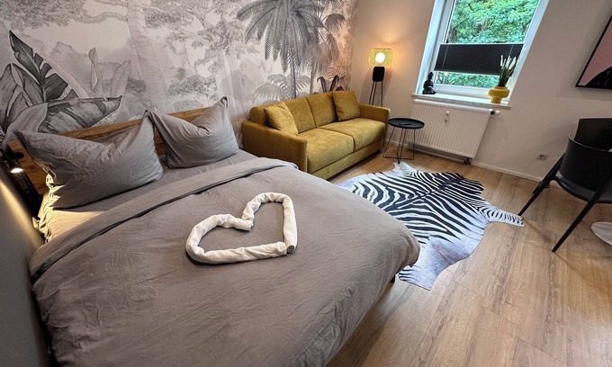 Kropeliner-Tor-Vorstadt Apartamento | Quiet, cozy holiday apartment “DSCHUNGEL" (Jungle) in the middle of the city