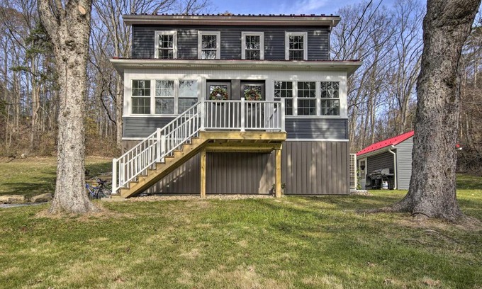 James Creek Casa | Quiet Escape with Hot Tub, 5 Miles to Raystown Lake!