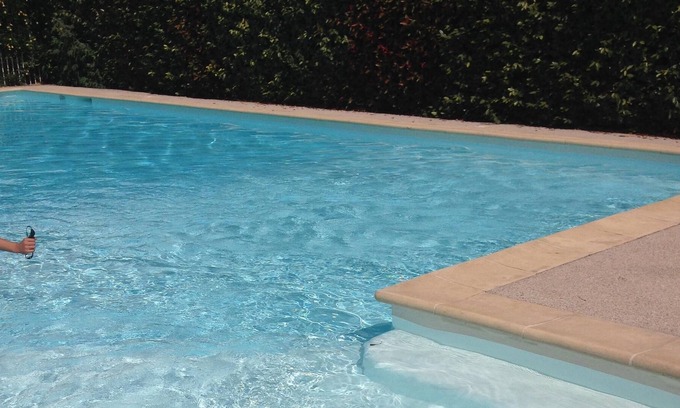 Croix-d'Argent Apartamento | Tranquilo, familiar T3 - terraza soleada de la piscina