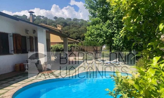 Sant Iscle de Vallalta Casa | BARCELONAVACANCES BV-SI-001 MAS ARANYO