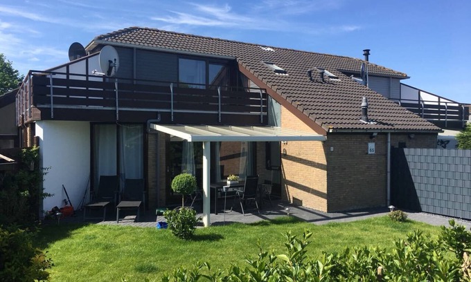 Brouwershaven Casa | Casa de vacaciones tranquila con vista al estanque - aproximadamente 500m de la playa de Grevelingen