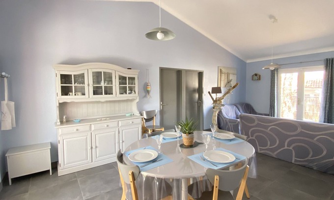 La Tranche-sur-Mer Casa | Casa tranquila 3 dormitorios, 6 personas, 400 m de la playa, el Grière, 3 estrellas
