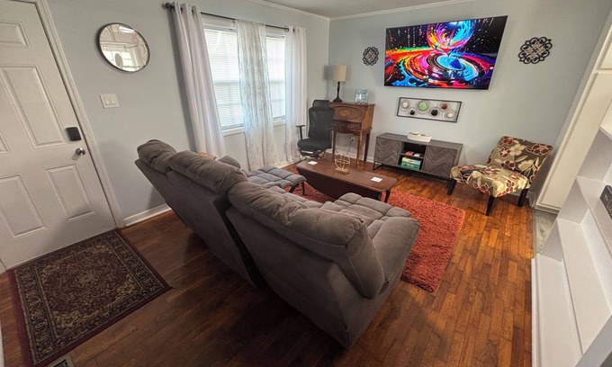 Lincolnton Casa | Quiet in Town Living - Nintendo - EV Charger - Spacious Vehicle Parking.