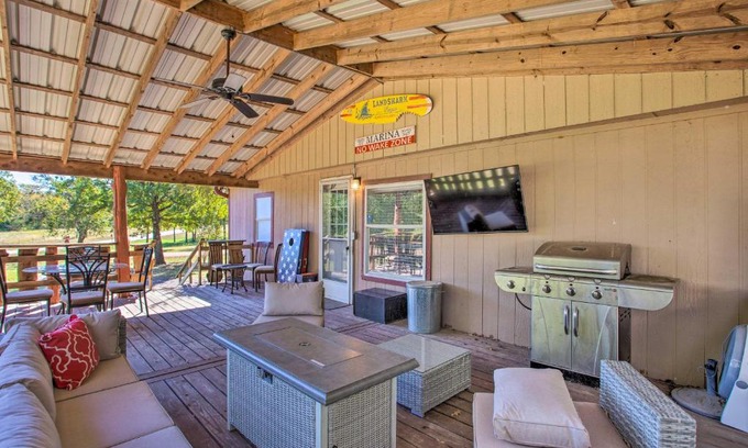 Kingston Casa | Quiet Kingston Getaway Close to Lake Texoma!