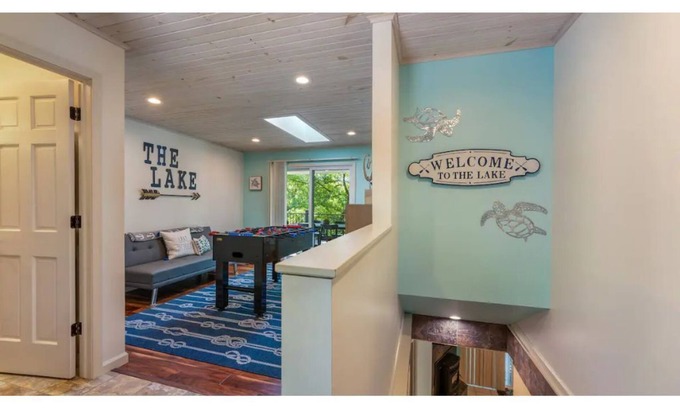 Linn Creek Casa | Quiet Lakefront - Hot Tub! H2O Toys! Pet Friendly!