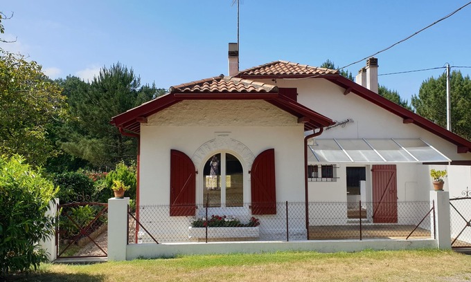 Labenne Casa | CASA LANDAISE EN BORDE DEL BOSQUE TRANQUILA