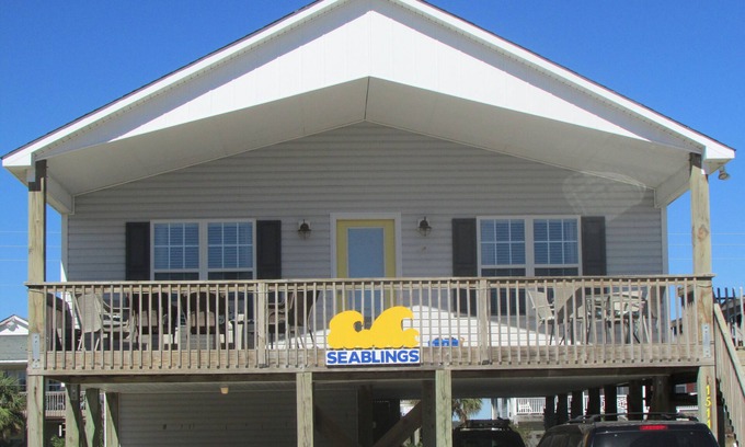 Surf City Casa | Zona tranquila, acceso a la playa, mascotas, amplia playa ideal para la pesca, WiFi