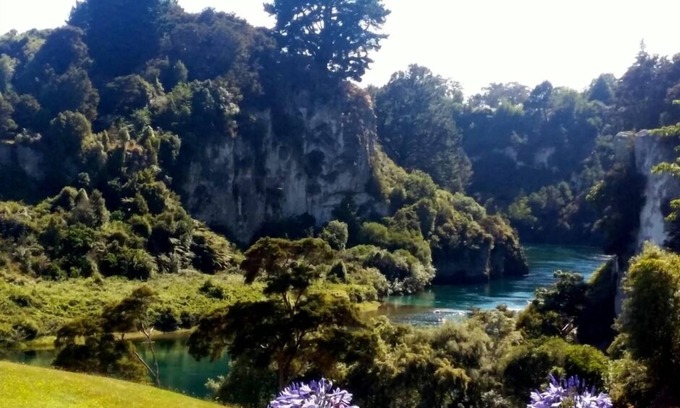 Taupo Cabaña | Tranquilo, tranquilo escondite por el río Waikato B.