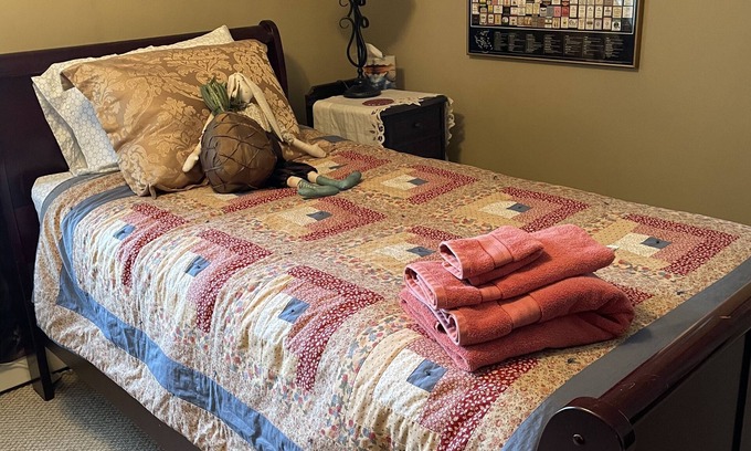 Goffstown Casa | Quiet restful nights. Two bedroom. 1bath