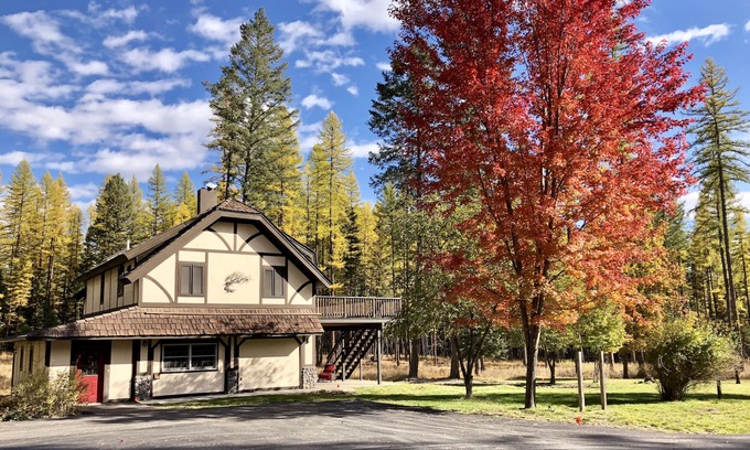 Whitefish Casa | Quiet, secluded house near Whitefish and Glacier National Park