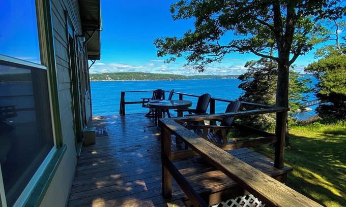 East Boothbay Cabina | Lugar tranquilo | East Boothbay | Vistas De Linekin Bay & Spruce Point.