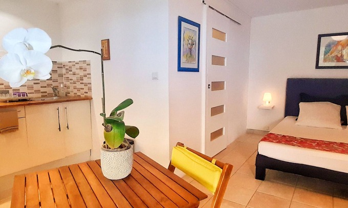 Les Avirons Apartamento | Estudio tranquilo para dos, acceso PMR, cerca de golf y playas