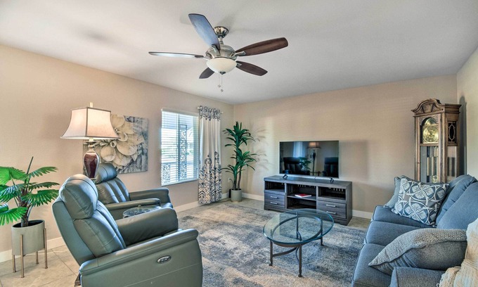 Sun City Casa | Quiet Sun City Home w/ Patio, Community Pool!