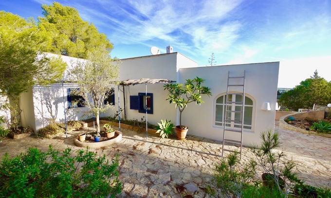La Savina Casa | Casa de campo tranquila con vistas al mar de gran alcance