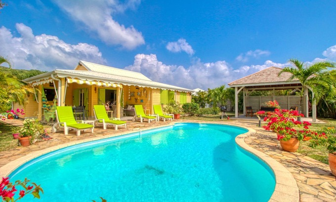 Sainte-Anne Villa | Villa tranquila con piscina (MQSA27)