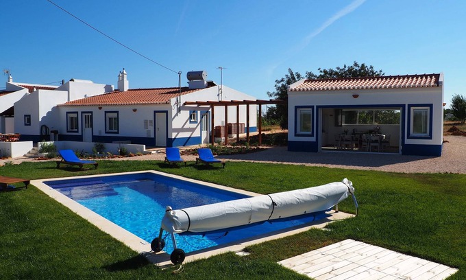 Lagos Casa | Quinta do Maranhão l Turismo rural en Algarve - Apartamento con vistas a la piscina