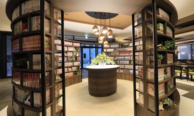 Tenjin Hotel | Quintessa Hotel Fukuoka Tenjin Comic & Books