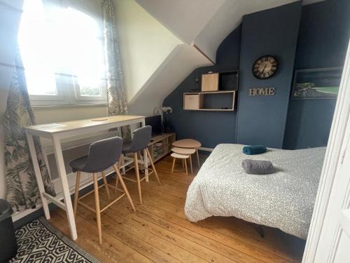 Veulettes-sur-Mer Apartamento | réaménagé fin Juillet 2025, Albatros Studio a moins de 50 mètres de la plage, vue dégagée sur la vallée