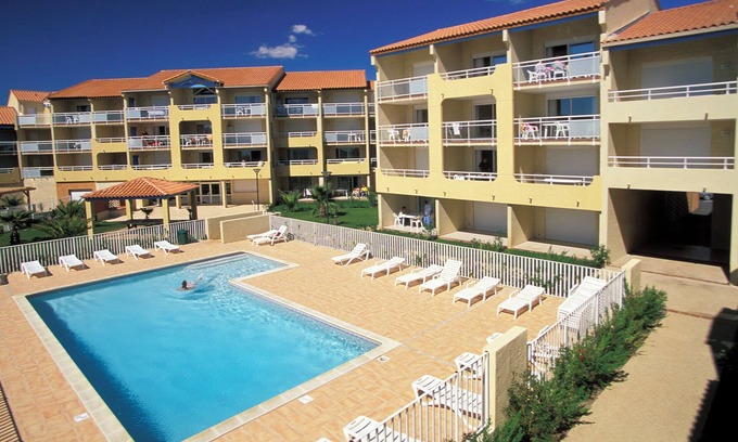 Valras-Plage Apartamento | Résidence Alizea Beach 2P4V