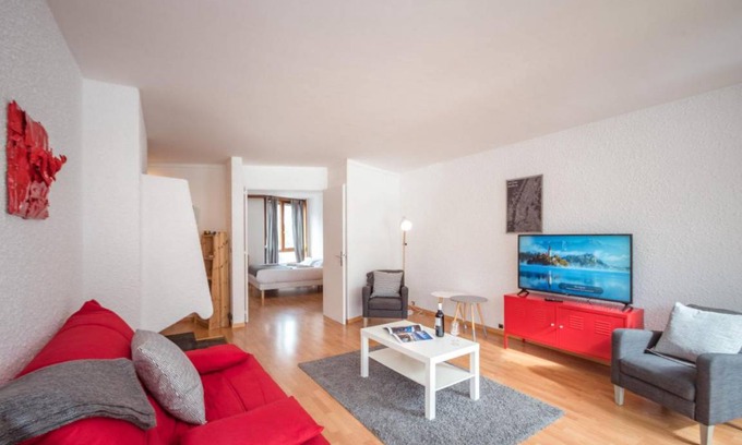 Chamonix City Centre Apartamento | 59 m² Apartamento ∙ 1 habitación ∙ 4 personas