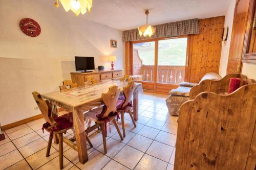 Flumet Apartamento | Résidence Le Schuss 1 - Appartement sur le front de neige des Evettes MAE-2734