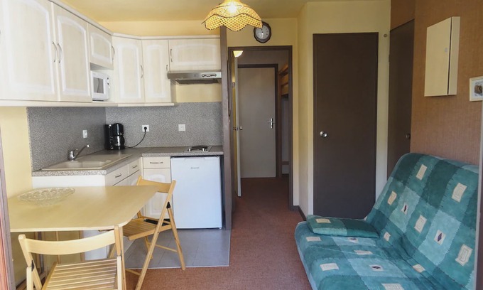 Bourg-Saint-Maurice Apartamento | Résidence Glieres - Studio for 4 People