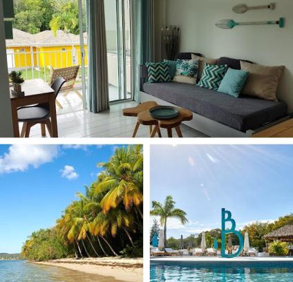 Grand-Bourg Apartamento | Résidence Kawann plage & piscine - Toumalacai 249