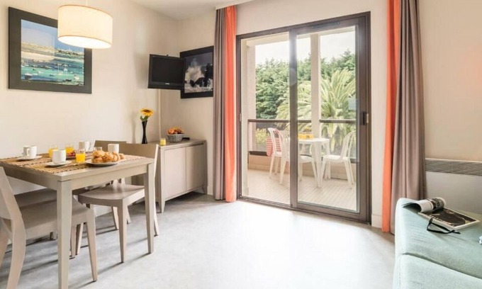 Perros-Guirec Apartamento | Résidence Pierre & Vacances L'Archipel *** - Apartamento de 2 habitaciones 4/5 personas superior - Vista al mar
