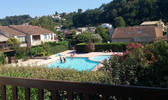 Bastide Giraud Apartamento | Résidence Provençale 2 Habitaciones Piscina Parking WIFI 2 kms Mar Villeneuve Loubet