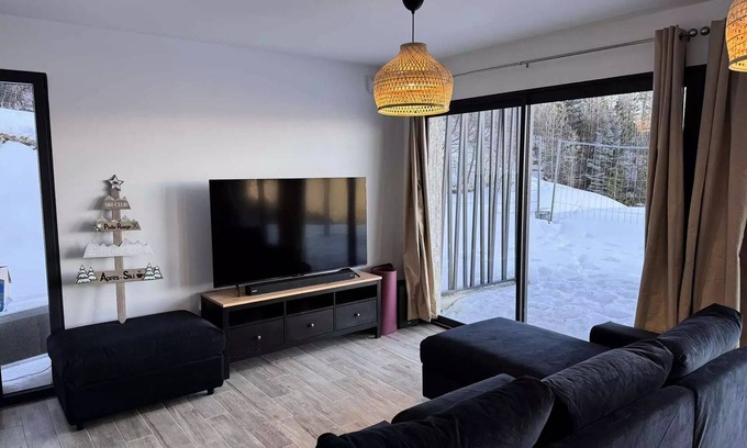 Risoul Apartamento | Résidence Terrasse De Risoul - Magnifique chalet de standing neuf avec vue panoramique au départ du téléski