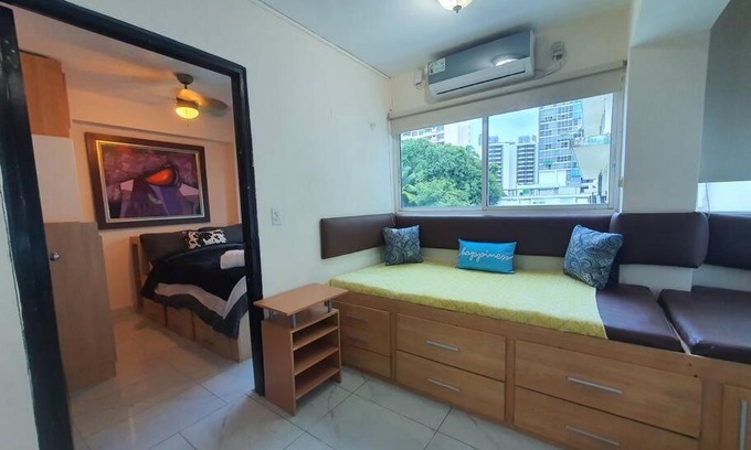 El Cangrejo Apartamento | R.8-8 Lindo estudio ejecutivo en área turística.