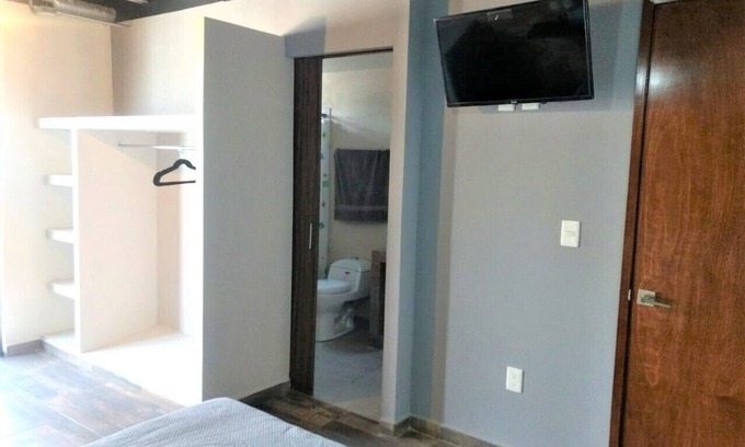 Ciudad López Mateos Apartamento | LUXURY STUDIO (LUCKY) A 5 MIN DEL ITESM CEM (R01)