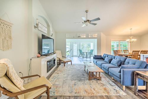Dunnellon Casa | Rainbow River Home with Private Kayak Dock