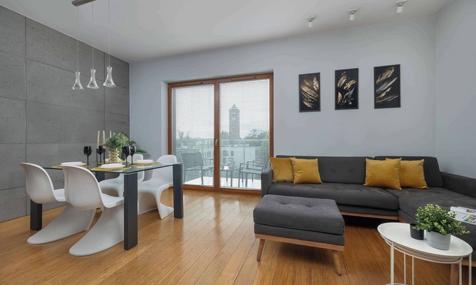 Warszawskie Apartamento | Rakowicka 20A Krakow Stylish Apartment Parking A C
