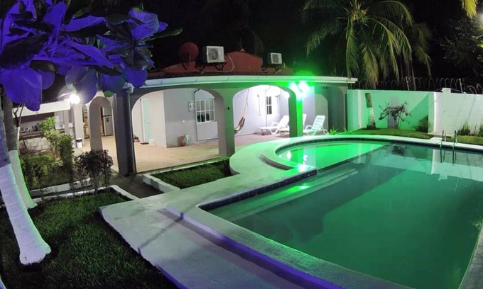 Acajutla Casa | Rancho Blue Honeymoon en Playa Malibú en Sonsonate